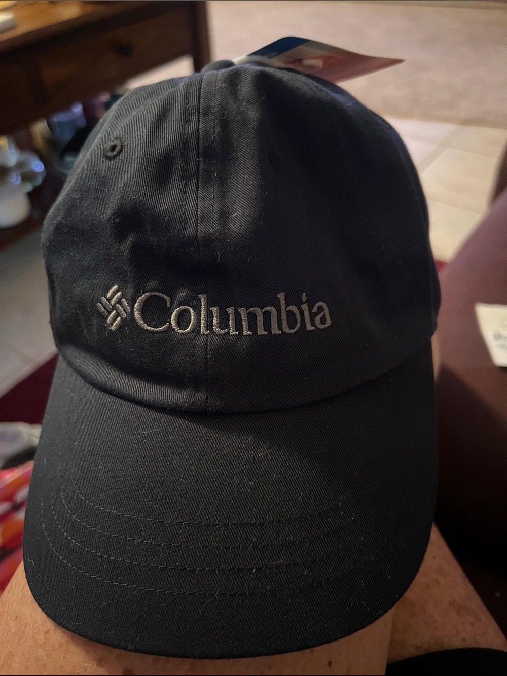 Columbia Unisex OS Black, Adjustable, Boundless Adventure Ball Cap, new with tag